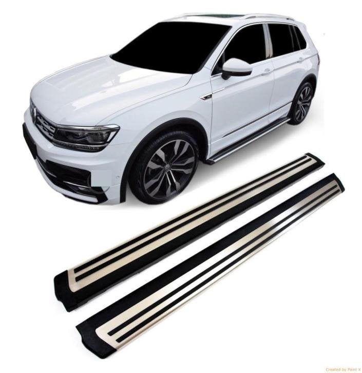 Treeplanken voor de Volkswagen Tiguan 2017 - heden NIEUW!!!, Auto-onderdelen, Overige Auto-onderdelen, Volkswagen, Nieuw, Ophalen of Verzenden