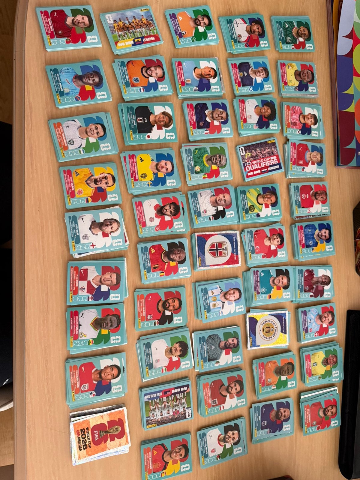 Dubbele Stickers Panini 2026 WC, Hobby en Vrije tijd, Ophalen of Verzenden, Zo goed als nieuw, Sticker