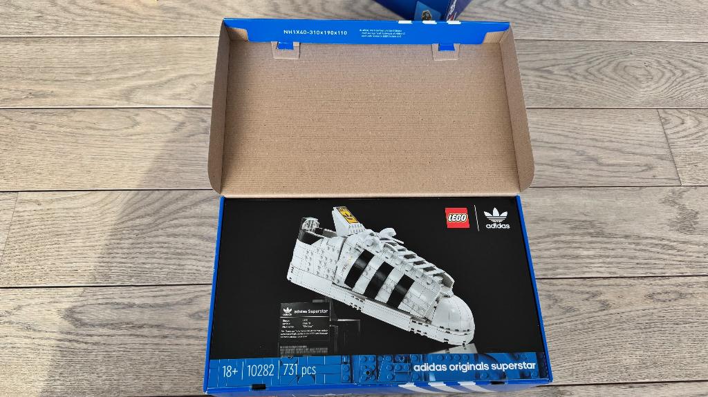 LEGO 10282 Adidas Originals Superstar - nieuw, Lego, Nieuw, Ophalen of Verzenden, Ongeopend/sealed