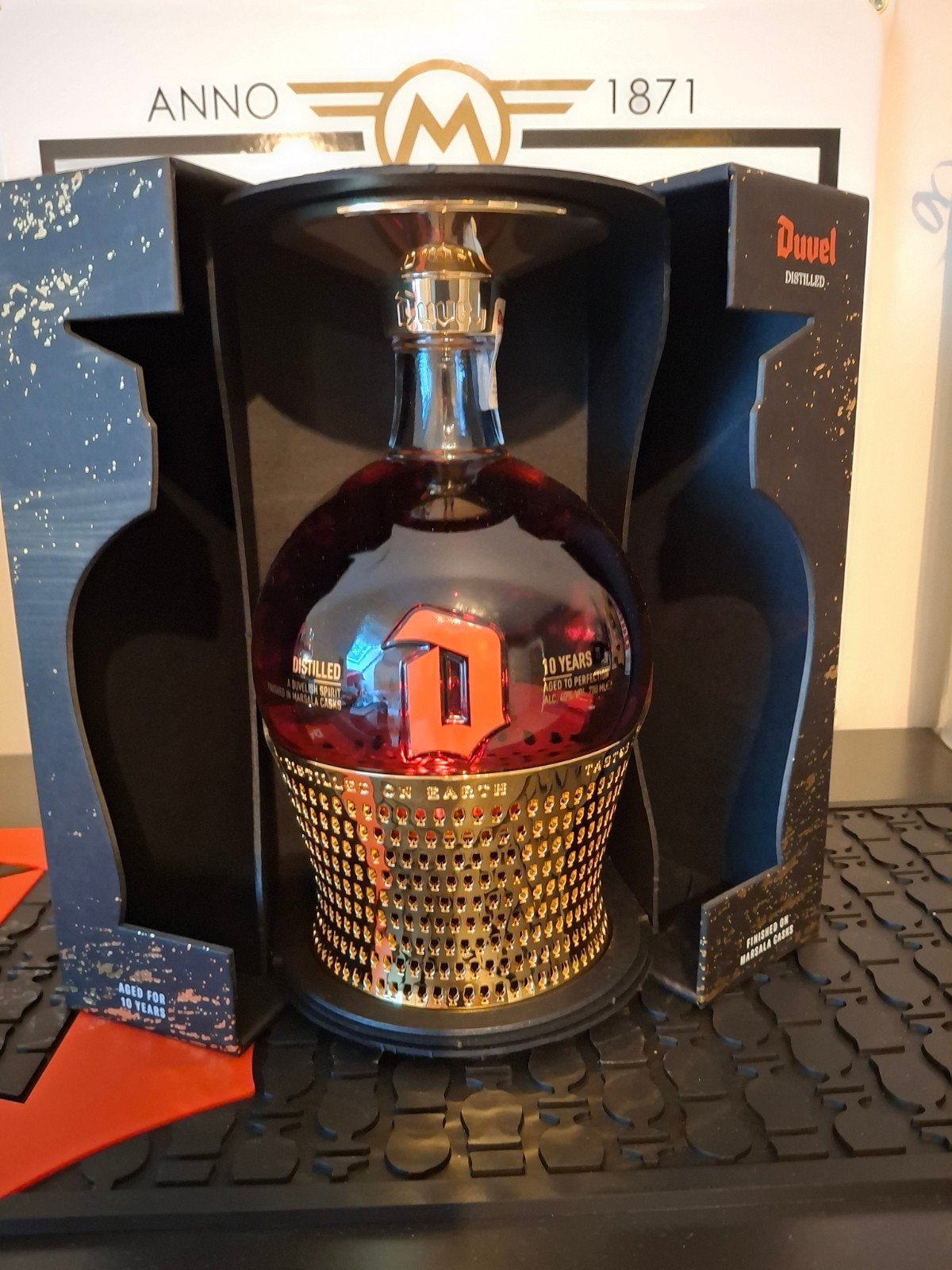 bouteille double Wiskey Distilled 2023, Collections, Enlèvement ou Envoi, Neuf, Bouteille(s), Duvel