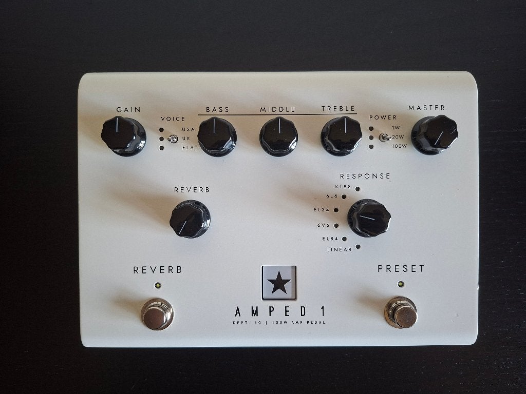Blackstar Dept. 10 Amped 1, Muziek en Instrumenten, Ophalen of Verzenden, Zo goed als nieuw, Gitaar, 100 watt of meer