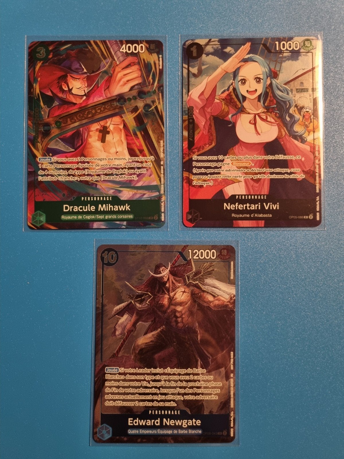 lot 3 carte one piece FR, Hobby & Loisirs créatifs, Enlèvement ou Envoi