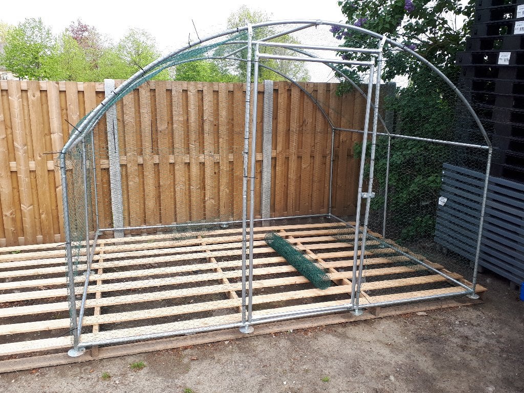 nieuwe Kippenren , konijnenren met boogdak 2,5m x 3m, Enlèvement, Neuf