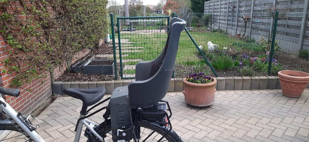 fietszitje achteraan, Repose-pieds, Comme neuf, Enlèvement, 9 à 18 kg