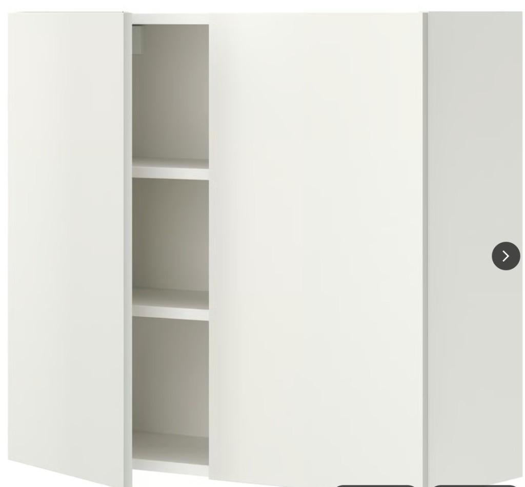 Ikea kast wit / 2 deuren / 80x32x75 cm ( nieuwstaat), Ophalen, Kunststof, Met deur(en), 50 tot 100 cm