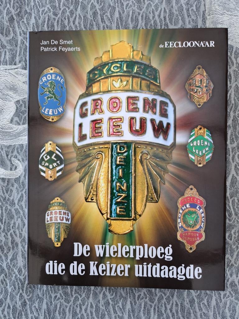 wielrennen: boek ' De Groene Leeuw ' - Eeclonaar, Boeken, Ophalen of Verzenden, Nieuw, Overige sporten