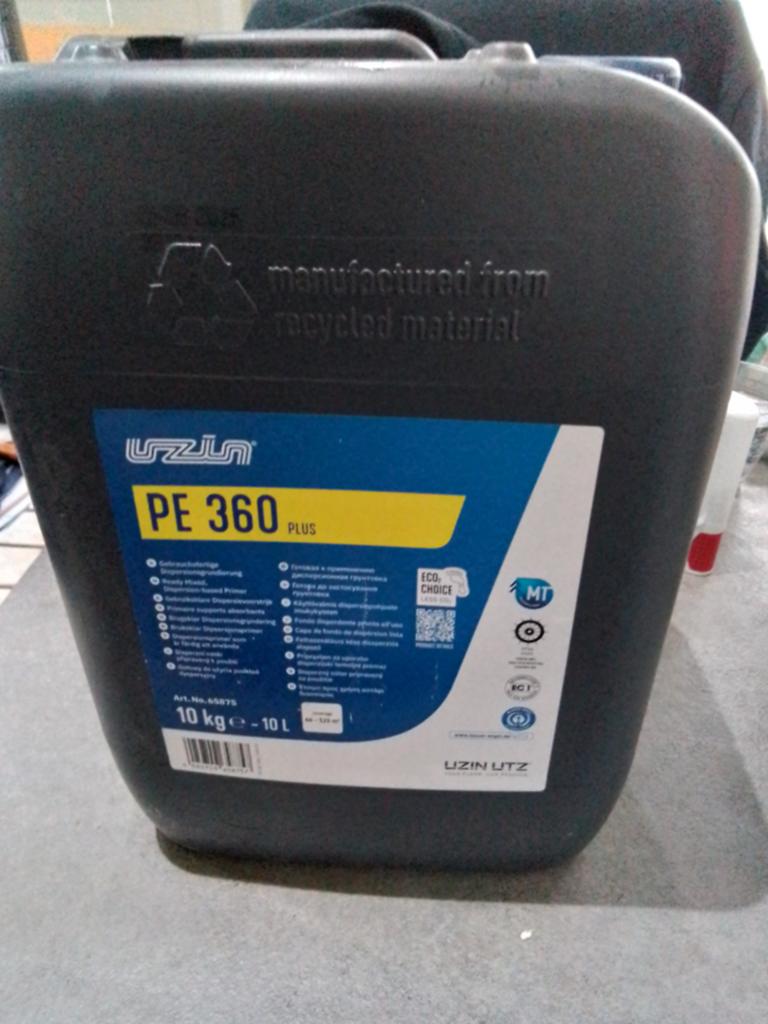 UZIN PE 360 PLUS VOORSTRIJK, Ophalen
