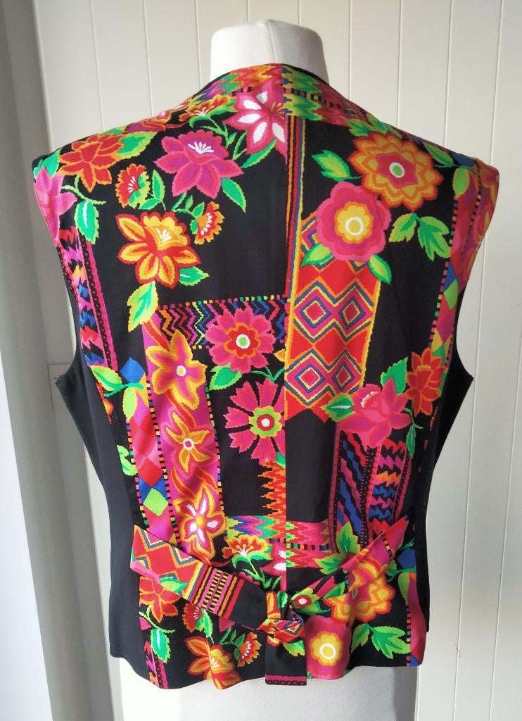 "LOUIS FERAUD " Gilet de soirée Dame Multicolor T.46, Vêtements | Femmes, Taille 46/48 (XL) ou plus grande, Comme neuf, Enlèvement