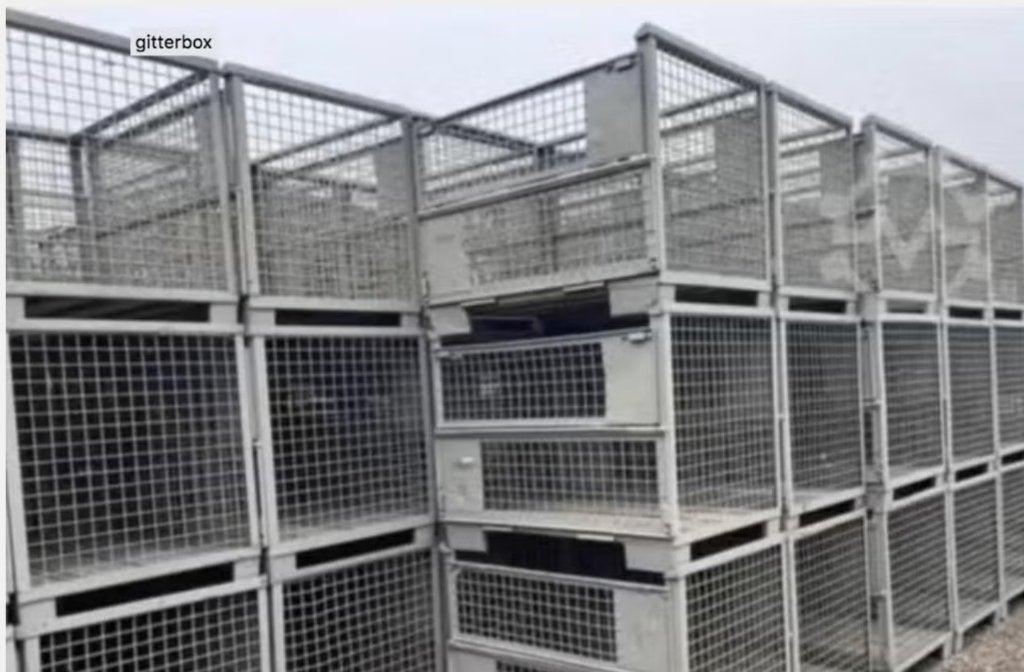 gitterboxen gitterbox partij, Articles professionnels, Aménagement de Bureau & Magasin | Entrepôt, Rayonnage & Stockage, Enlèvement