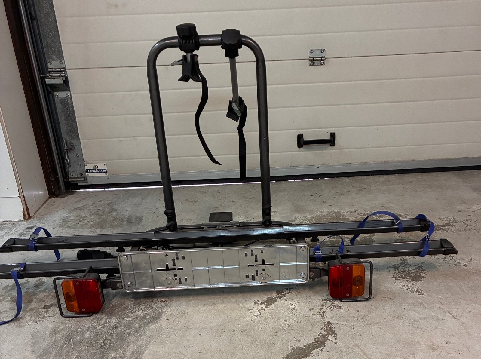 Fietsdrager voor 2 fietsen, Auto diversen, Fietsendragers, Ophalen, Gebruikt, Brede banden, 2 fietsen