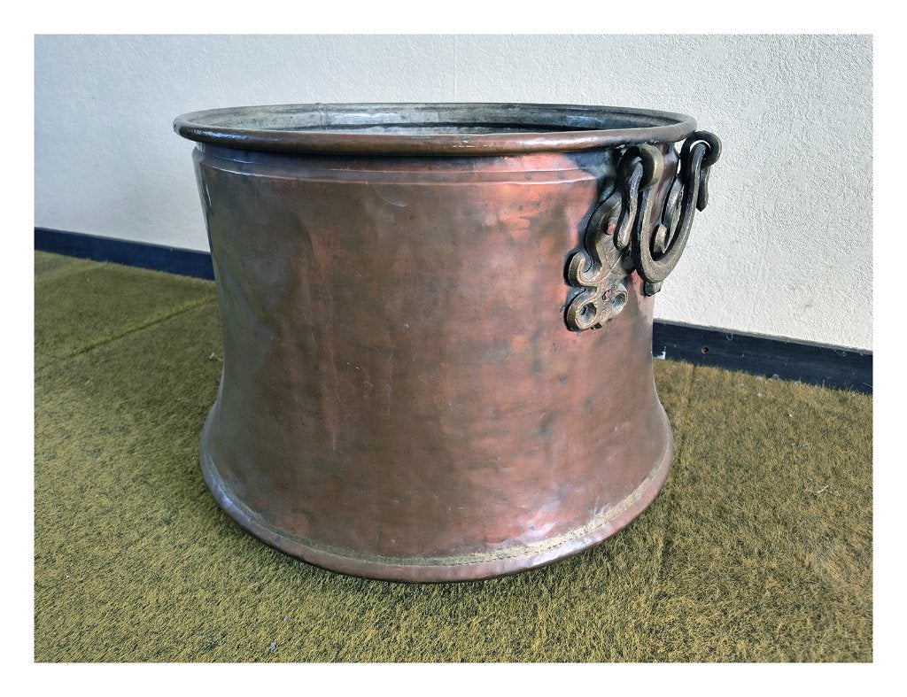 Koperen ketel, Antiek en Kunst, Ophalen, Koper