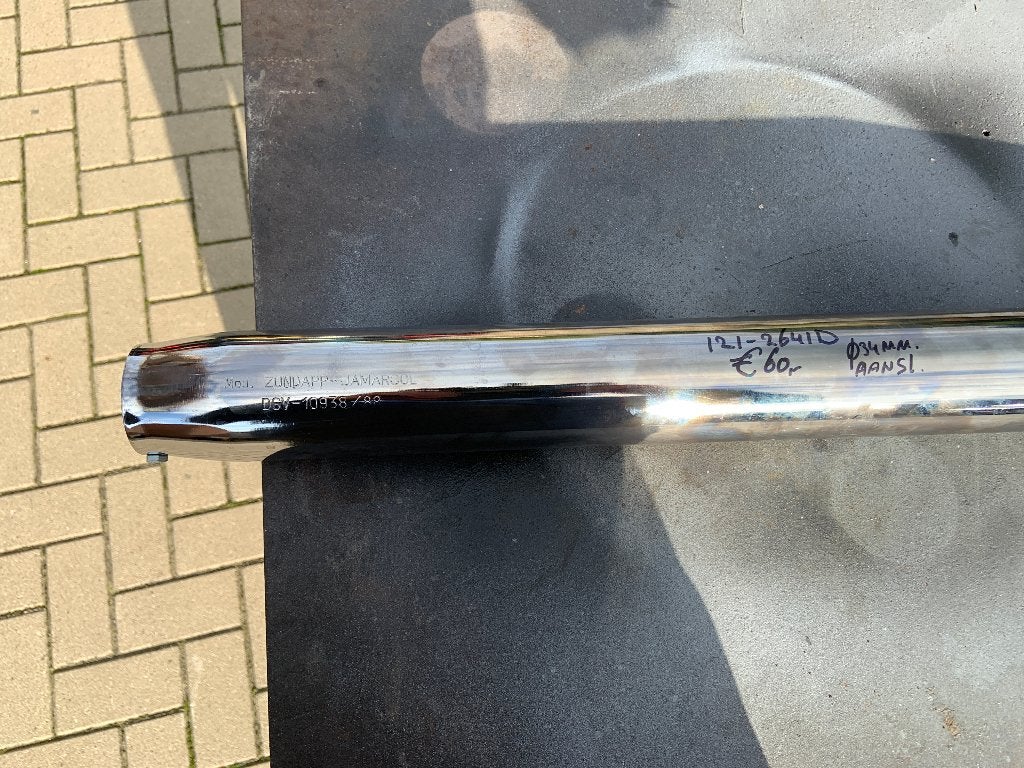 Échappement Zundapp KS 50, raccord 34 mm, Vélos & Vélomoteurs, Enlèvement, Comme neuf, Pot d'échappement