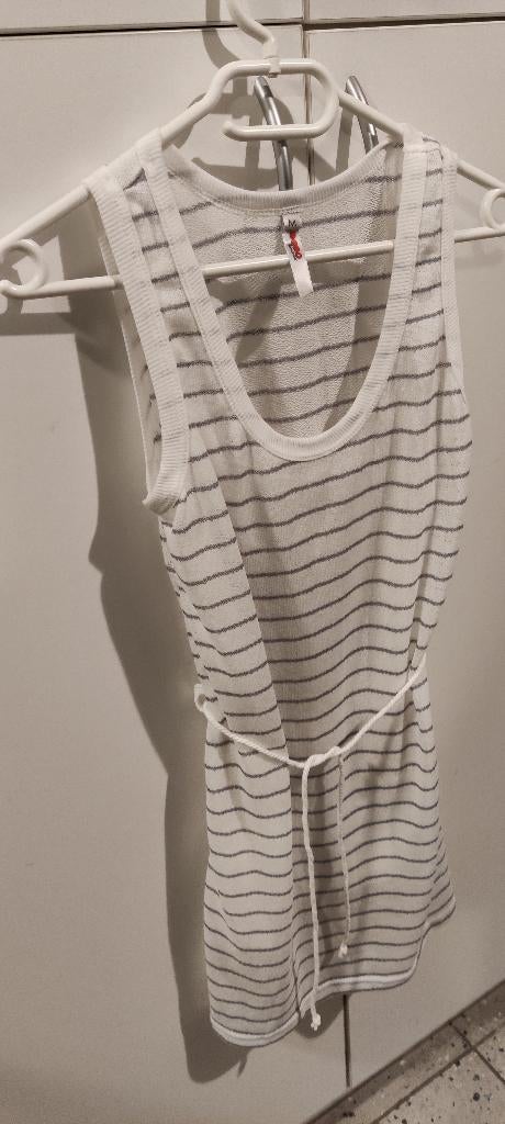 Gestreept nachtjurkje - M, Kleding | Dames, Pyjama's, Dodo Homewear, Ophalen, Zo goed als nieuw, Maat 38/40 (M)