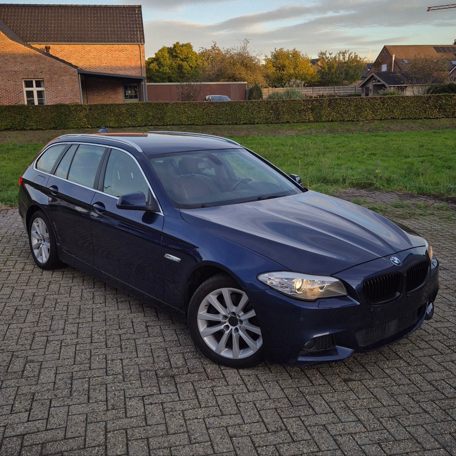 BMW 520D M-Pack, Autos, Cuir, Euro 5, Boîte manuelle, Particulier
