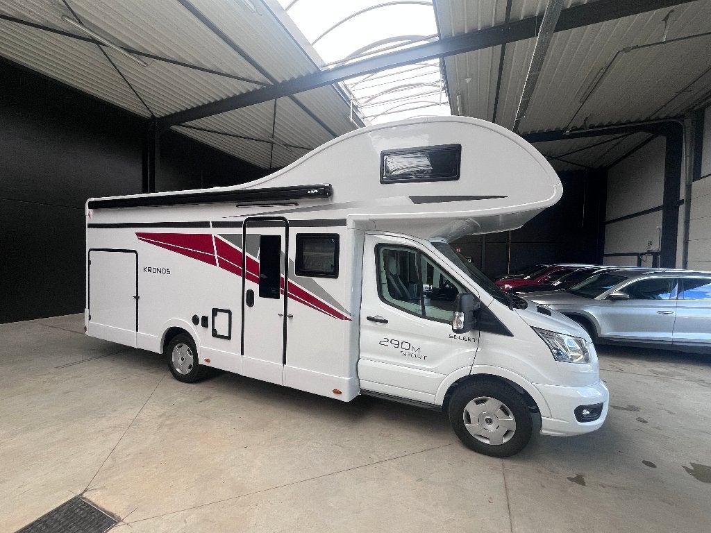 Roller Team Kronos 290 M  NOUVEAU! Automatique/XXL garage, Caravanes & Camping, Jusqu'à 5, Siège standard, Entreprise, Ford