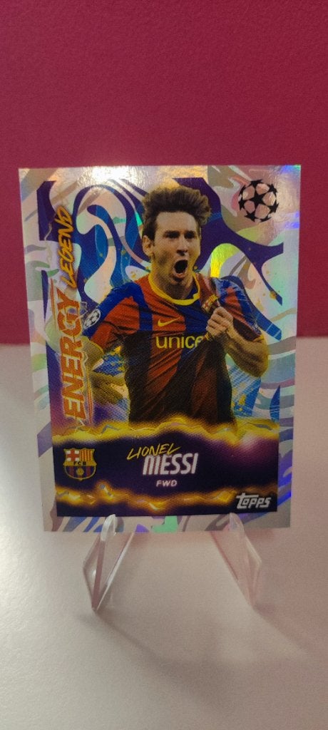 Lionel messi champions league topps 2025/26, Ophalen of Verzenden, Nieuw, Meerdere stickers