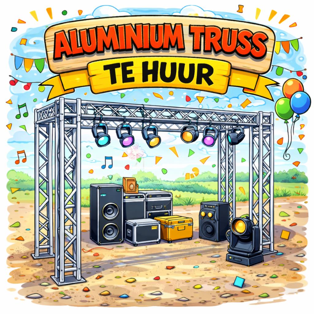 Truss te huur, Ophalen, Zo goed als nieuw