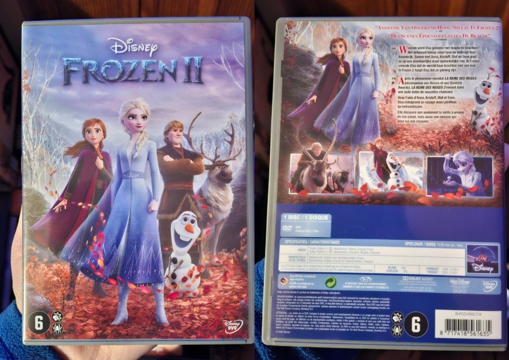 Frozen 2 DVD, CD & DVD, À partir de 6 ans, Dessin animé, Néerlandais, Néerlandais