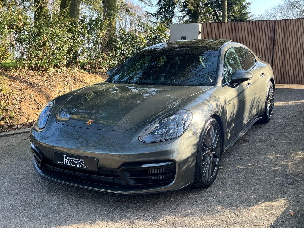Porsche Panamera 4 E-Hybrid Platinum Edition Sportchrono-18w, Automaat, 4 zetels, Gebruikt, Leder