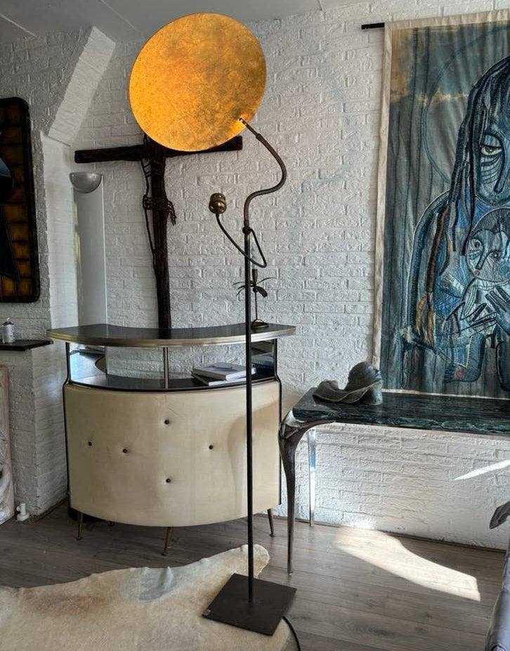 Vloerlamp Luce d’ Oro Catellani & Smith, Ophalen, Zo goed als nieuw