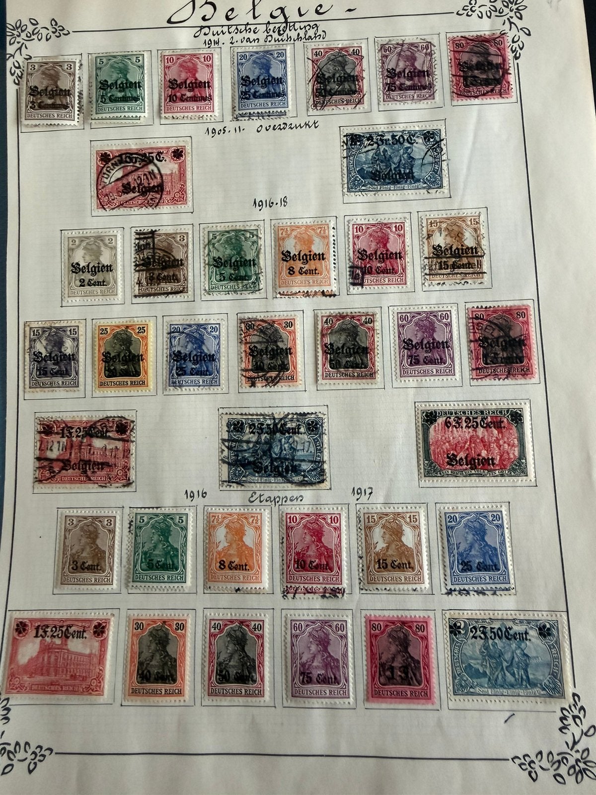 Duitse bezetting van België compleet, Ophalen of Verzenden