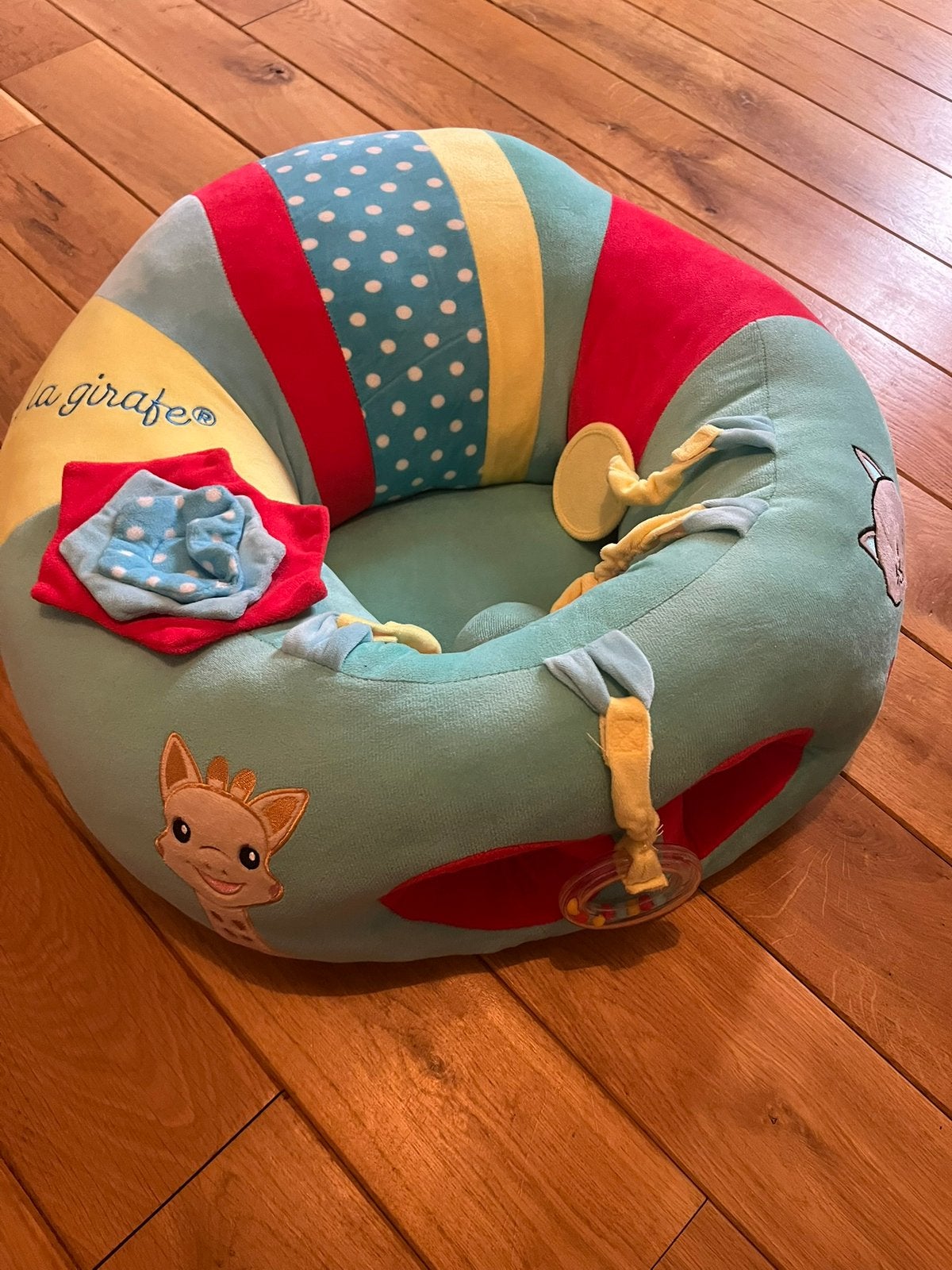 Coussin d’assise bebe, sophie la girafe, Enlèvement, Comme neuf