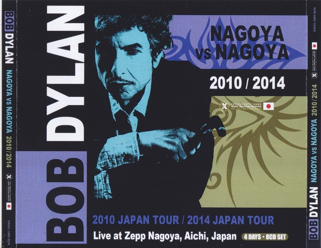 8 CD's Bob DYLAN - Live in Nagoya 2010 & 2014, Import, Enlèvement ou Envoi, Album live, Rock classique
