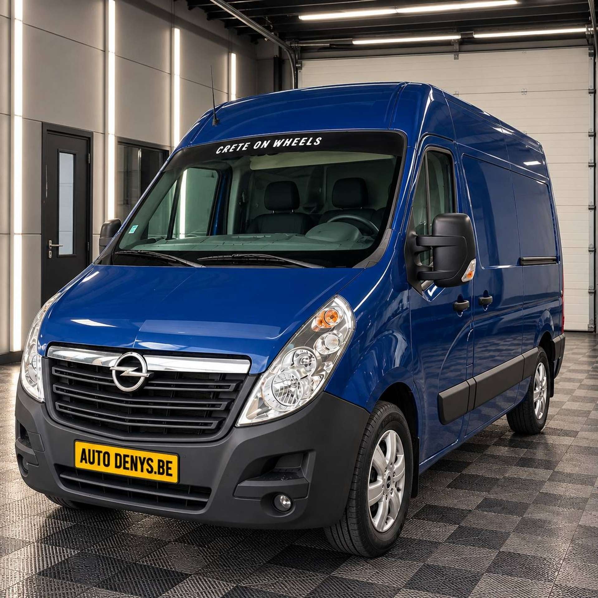 Opel Movano ZELFBOUWCAMPER 2.3 CDTi bj. 2016 173.300km, Auto's, Euro 5, Zwart, Blauw, Bedrijf