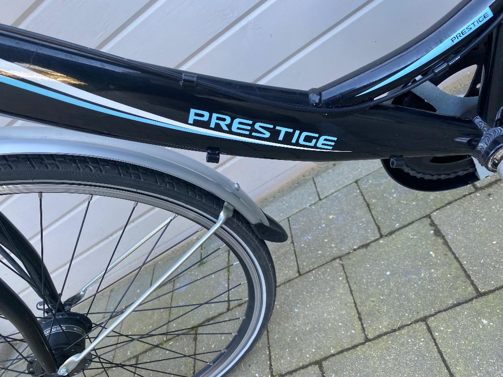 Damesfiets, Fietsen en Brommers, Gebruikt, 47 tot 50 cm, Versnellingen, Schijfrem