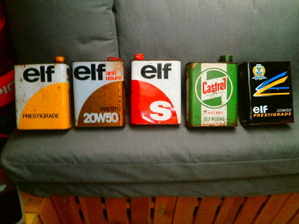 olieblikken, Ophalen