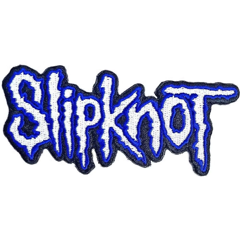 Slipknot - Logo Blue Border - patch officiële merchandise, Ophalen of Verzenden, Nieuw