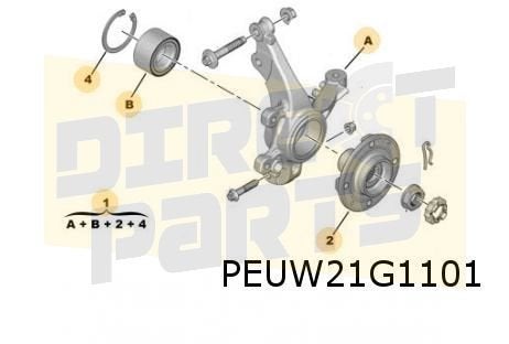 Citroen Ami (O2) Fiat Topolino (O2) Opel Corsa F (11/23-) (P, Auto-onderdelen, Verzenden, -, Nieuw, -