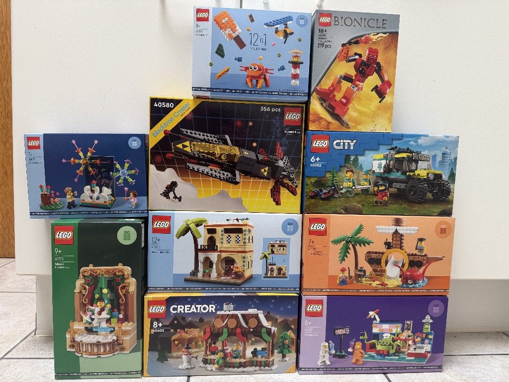 Lego Lot - Gifts with purchase, Neuf, Pièces supplémentaires incluses, Lego, Ensemble complet