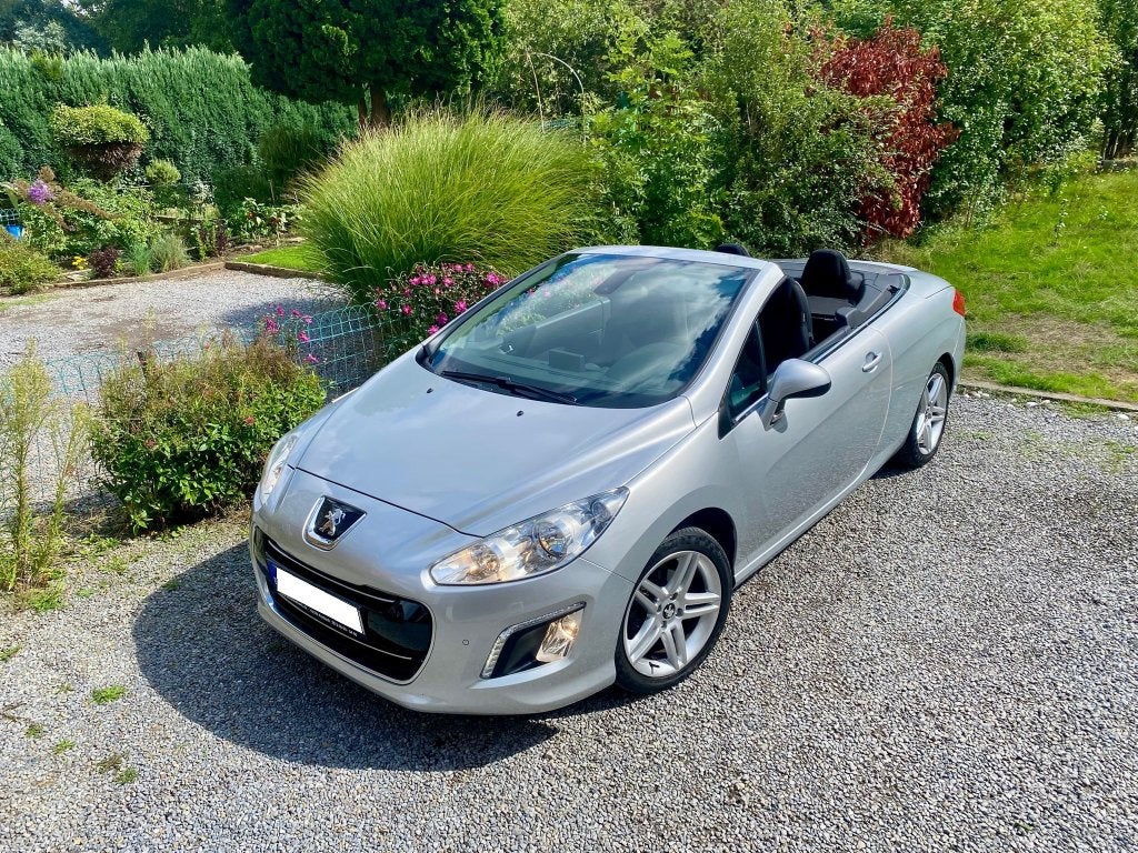 Peugeot 308 CC 1.6 VTi Phase 2 * 88.700 km * Très bel état, Achat, Boîte manuelle, Entretenue par le concessionnaire, Noir