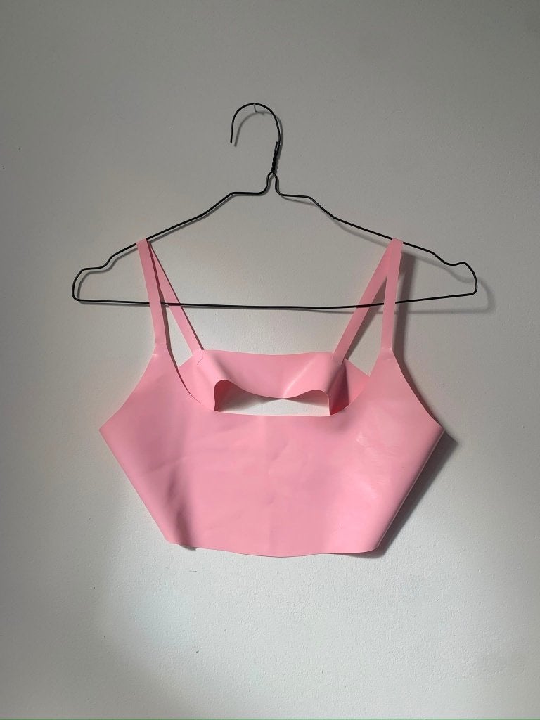 Latex topje, Kleding | Dames, Maat 38/40 (M), Verzenden, Nieuw, Zonder mouw
