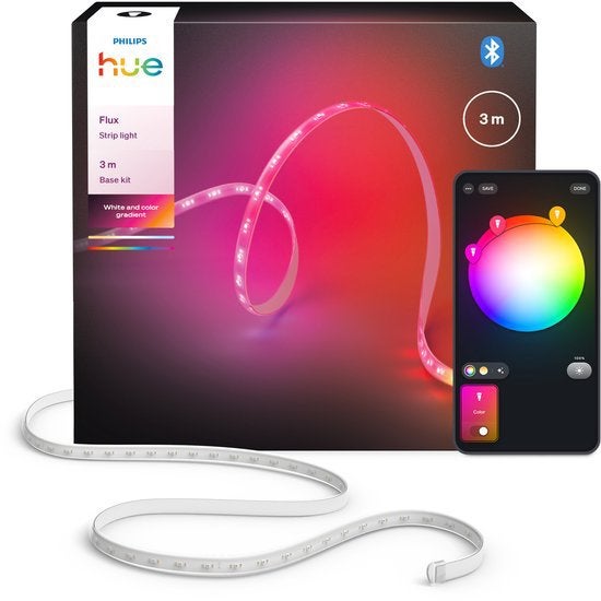 Philips Hue Flux Ledstrip 3m, Maison & Meubles, Enlèvement ou Envoi, Neuf, Philips
