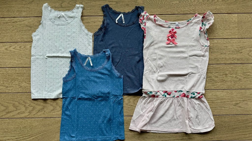 TEZENIS hemden — nachthemden - 6-7 jaar (116-128 cm), Nacht- of Onderkleding, Meisje, Ophalen of Verzenden, Zo goed als nieuw