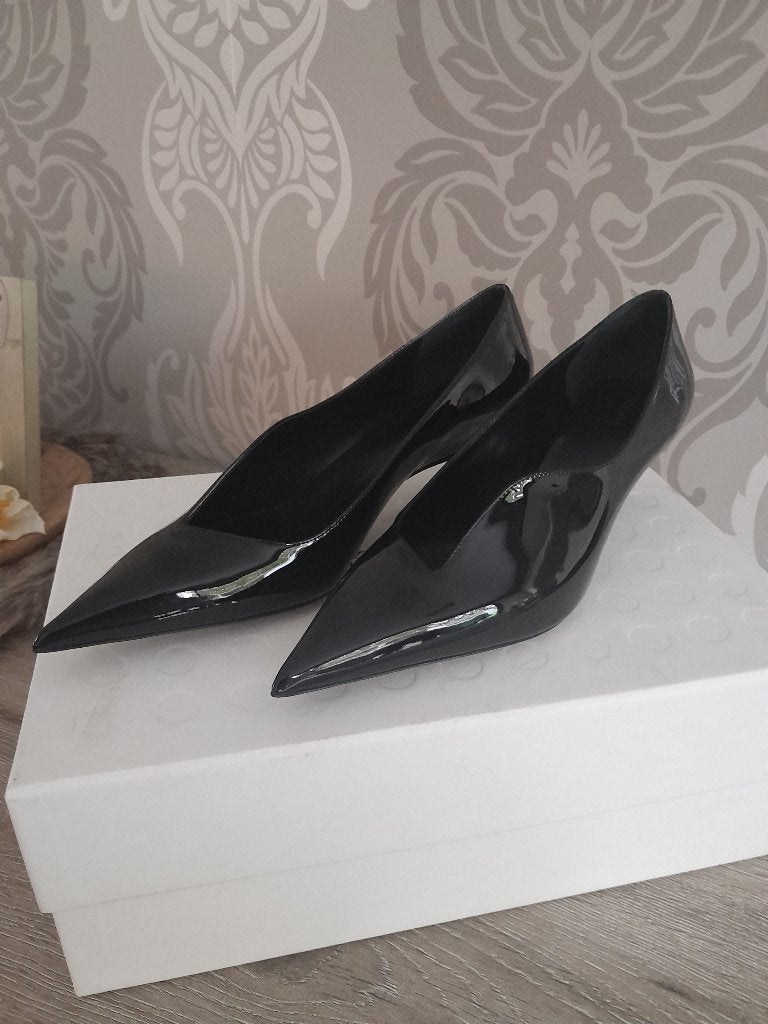 Khaite woman's Jett d'orsay low pump, Pumps, Khaite, Zwart, Nieuw