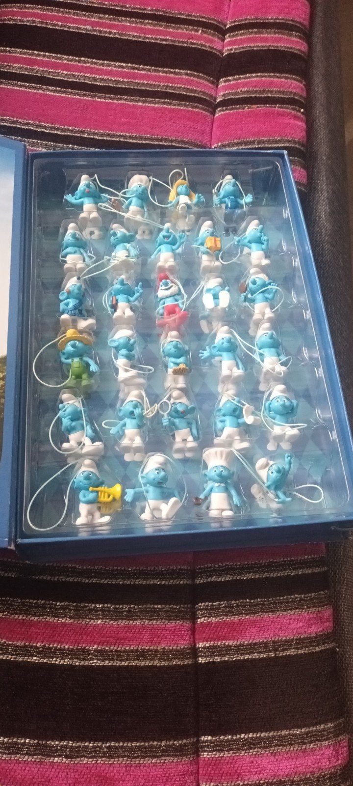 1 complete Smurfendoosjes, Ophalen, Nieuw