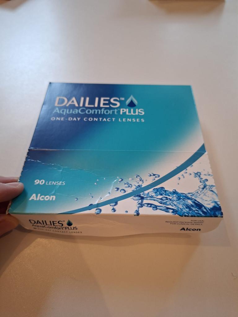 Contactlenzen -1,00 Dailies daglenzen, Ophalen of Verzenden, Zo goed als nieuw, Ogen, Verzorging