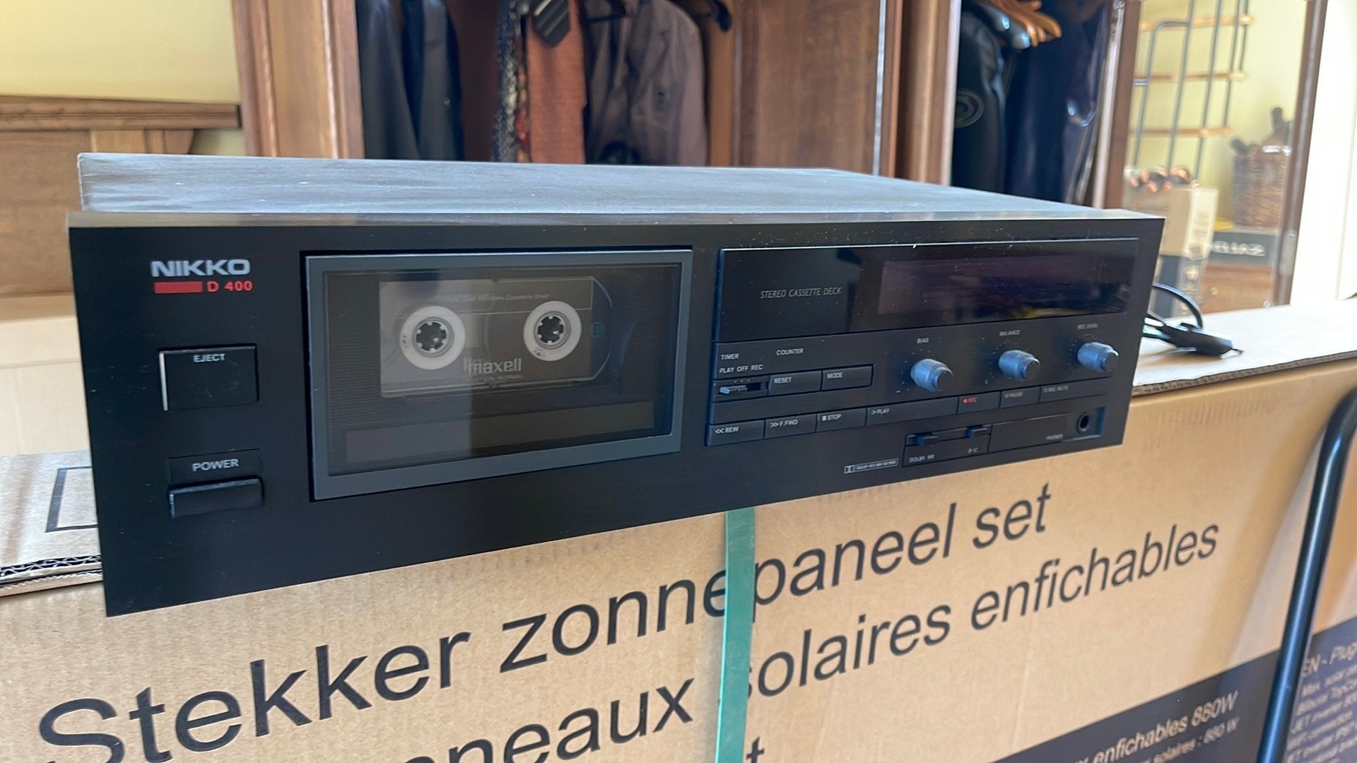 Cassettedeck Nikko, Audio, Tv en Foto, Cassettedecks, Ophalen of Verzenden, Enkel, Overige merken
