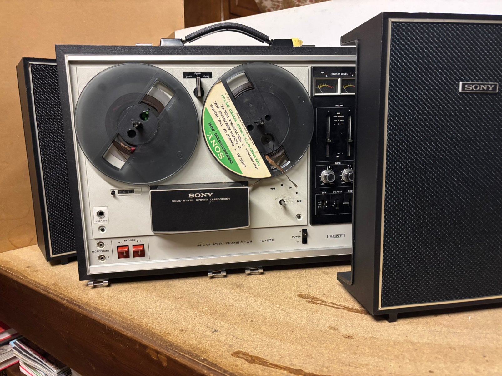 Sony bandrecorder, Audio, Tv en Foto, Ophalen, Bandrecorder, Met banden