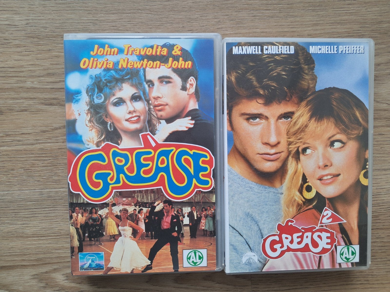 Vhs Grease 1 en 2, Ophalen of Verzenden