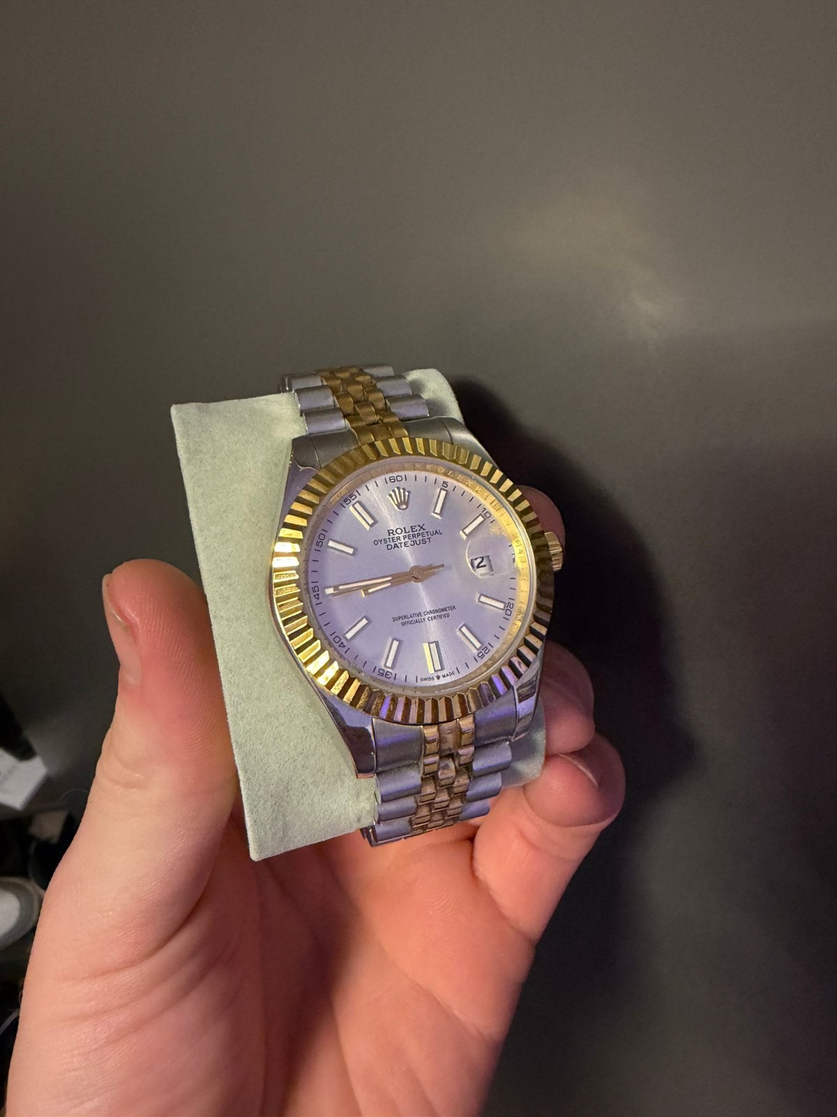 Rolex Datejust, Bijoux, Sacs & Beauté, Enlèvement ou Envoi, Comme neuf, Rolex