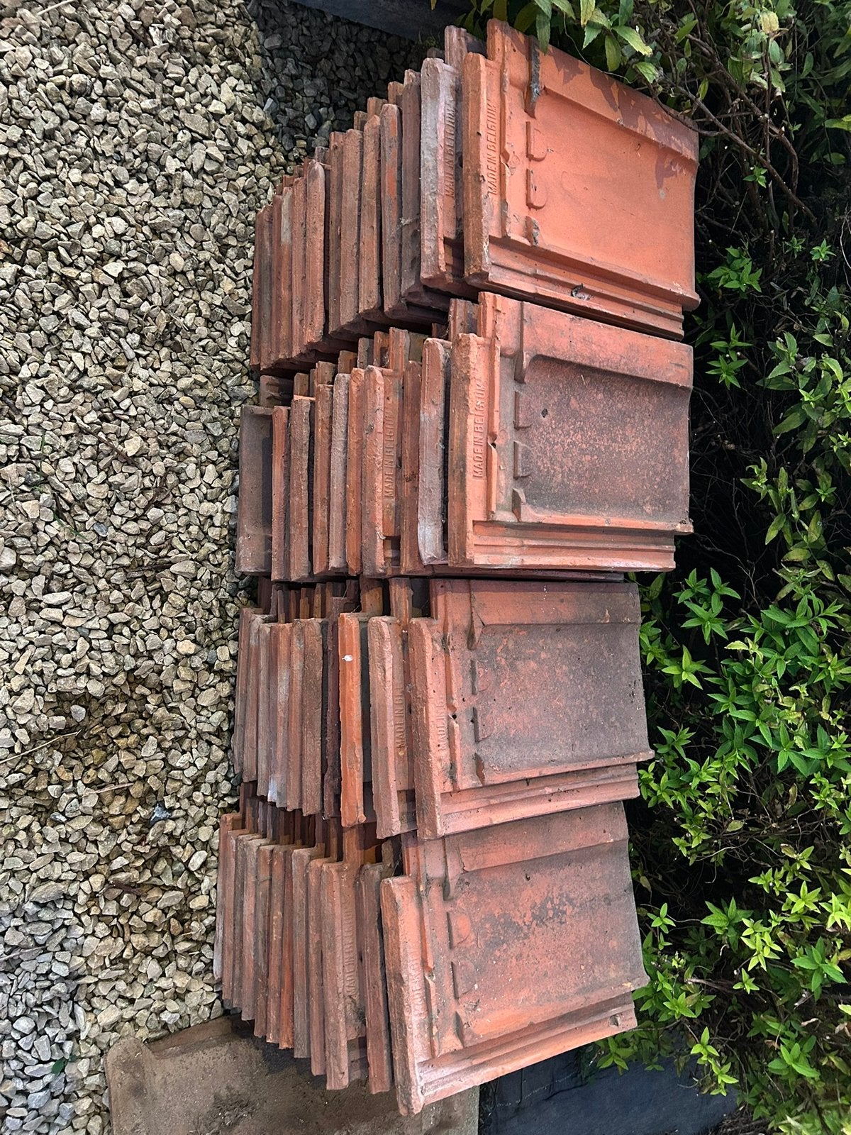 Tuiles belge, Bricolage & Construction, Enlèvement, Utilisé, Autres matériaux, Tuiles