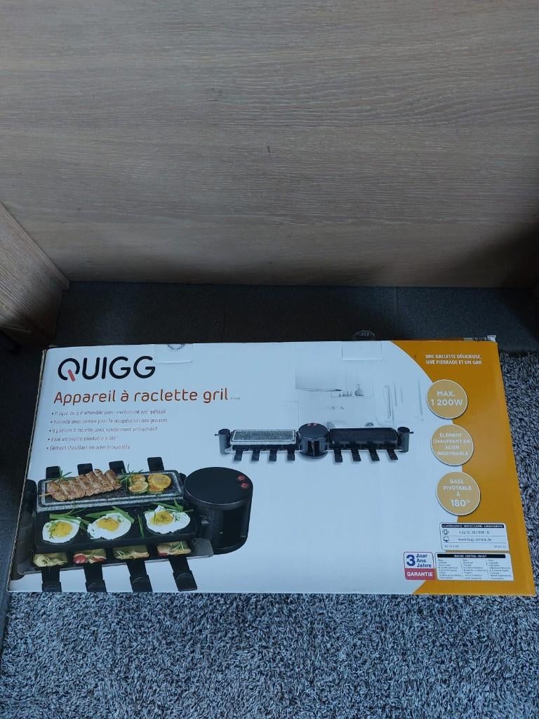Raclette grill, Elektronische apparatuur, Ophalen, Zo goed als nieuw, Tafelgrill