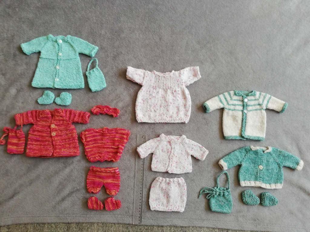Poppenkleertjes in katoen, zomers, nieuw, Kinderen en Baby's, Speelgoed | Poppen, Ophalen of Verzenden, Nieuw, Babypop