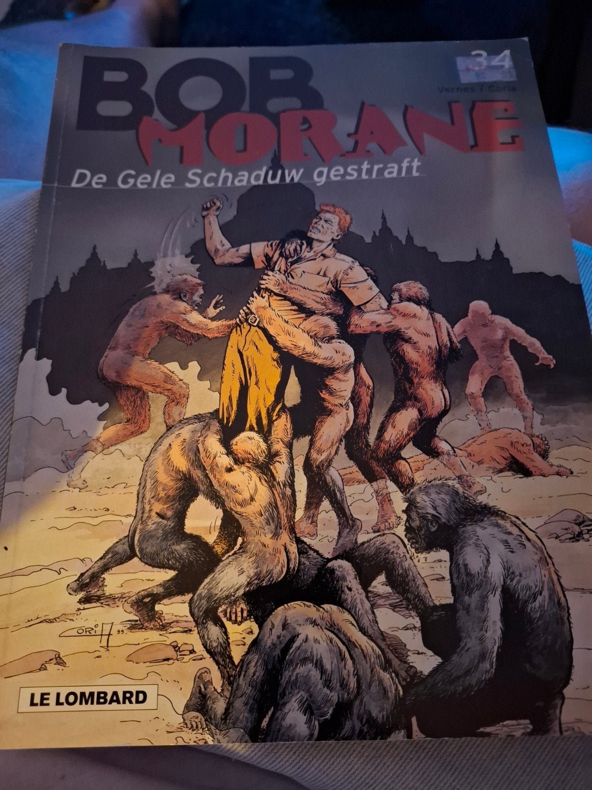 Coria - De gele schaduw gestraft, Boeken, Ophalen of Verzenden, Gelezen, Coria; Vernes