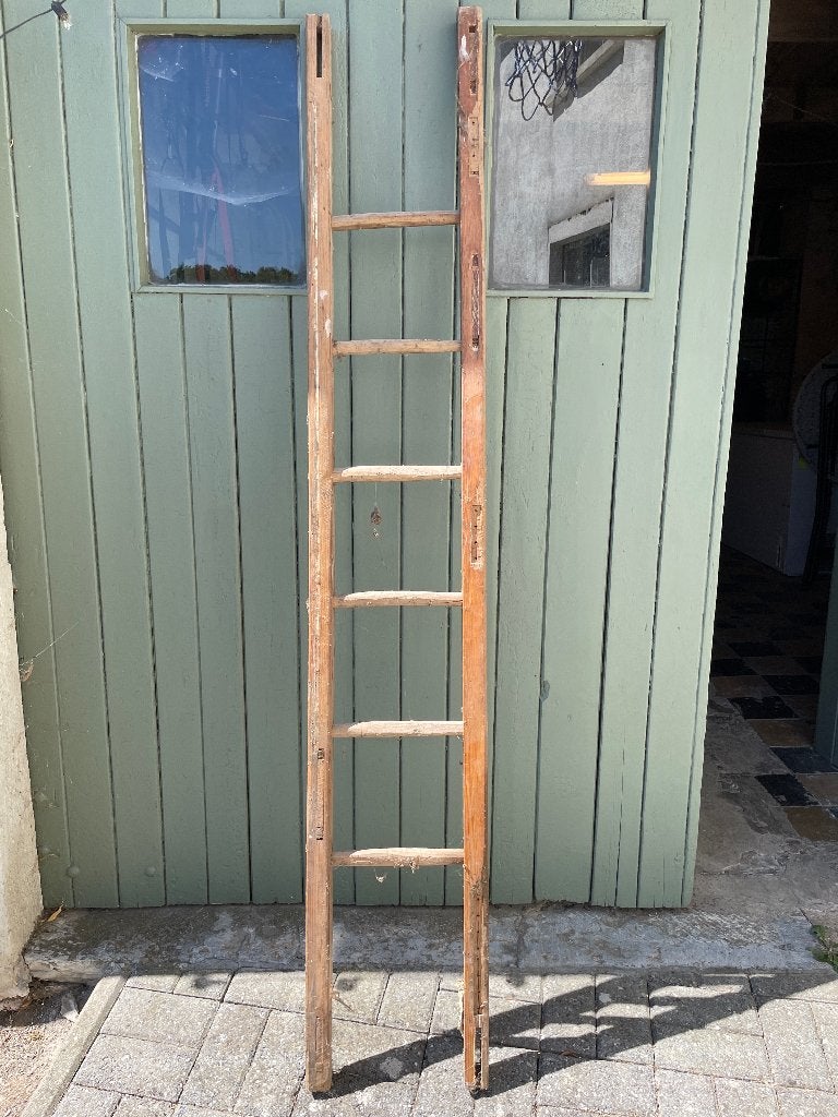 Échelle en bois, Enlèvement, Utilisé