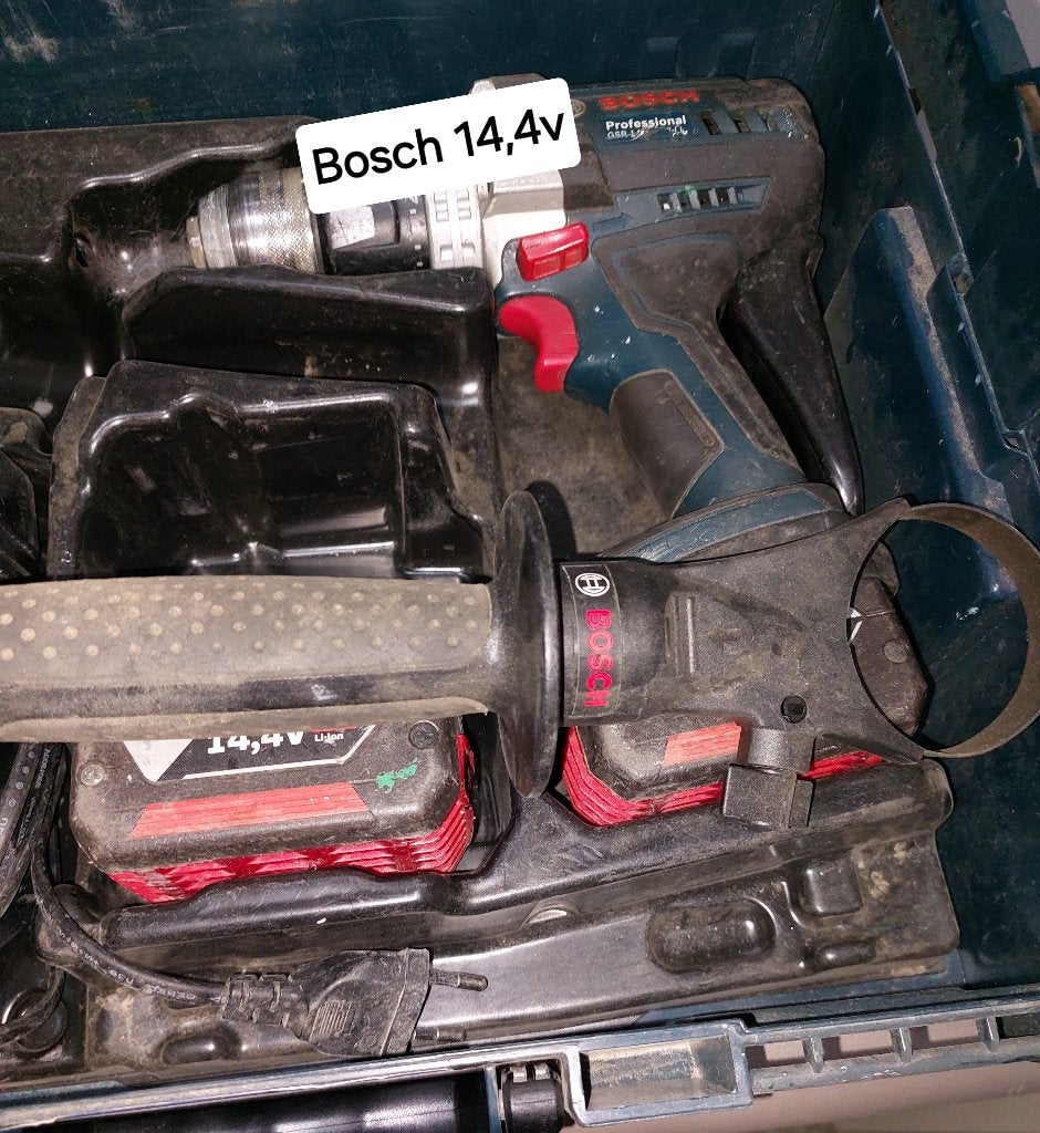 Bosch pro schroevendraaiers GSR 14.4v VE 2 Li, Ophalen, Gebruikt, Overige typen, Variabele snelheid